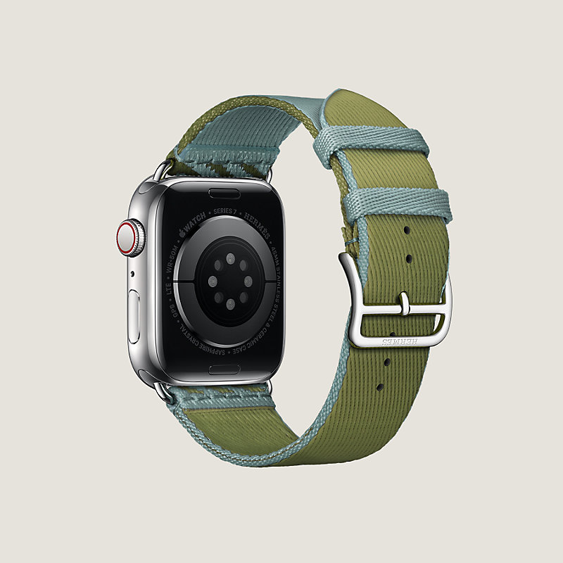 Apple Watch Hermès シンプルトゥール 《ジャンピング》 45 mm ...